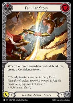 Familiar Story [SUP185] (Super Slam) Rainbow Foil