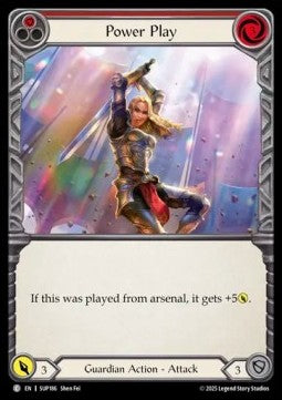 Power Play (Red) [SUP186] (Super Slam) Regular