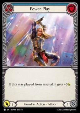 Power Play (Blue) [SUP188] (Super Slam) Regular
