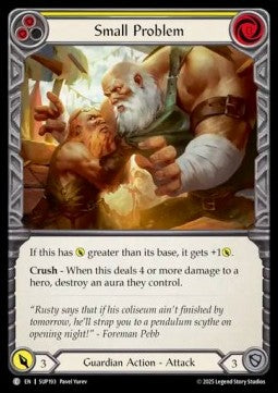 Small Problem [SUP193] (Super Slam) Rainbow Foil