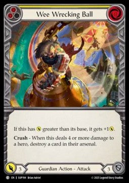 Wee Wrecking Ball [SUP194] (Super Slam) Rainbow Foil