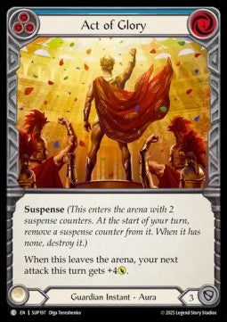 Act of Glory (Blue) [SUP197] (Super Slam) Regular