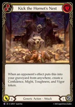 Kick the Hornet's Nest [SUP217] (Super Slam) Rainbow Foil