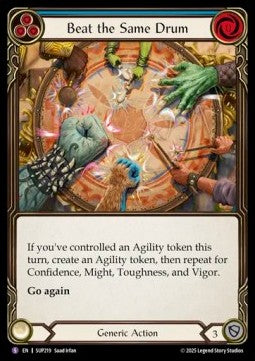 Beat the Same Drum [SUP219] (Super Slam) Rainbow Foil