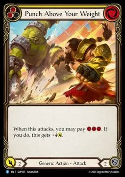 Punch Above Your Weight (Yellow) [SUP225] (Super Slam) Regular