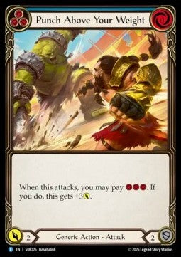 Punch Above Your Weight (Blue) [SUP226] (Super Slam) Rainbow Foil