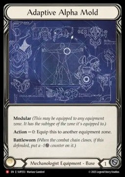 Adaptive Alpha Mold [SUP253] (Super Slam) Rainbow Foil