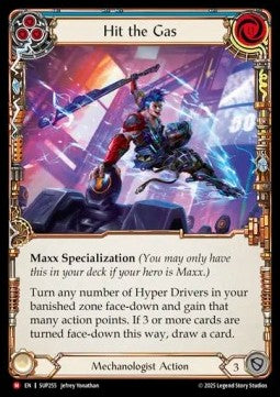 Hit the Gas [SUP255] (Super Slam) Rainbow Foil