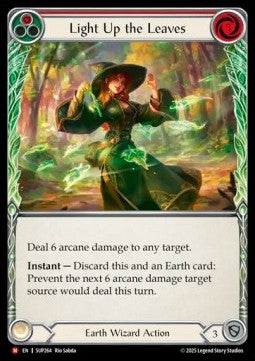 Light Up the Leaves [SUP264] (Super Slam) Rainbow Foil