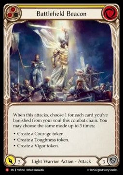 Battlefield Beacon [SUP266] (Super Slam) Rainbow Foil