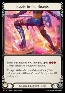 Boots to the Boards [SUP275] (Super Slam) Cold Foil