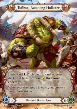 Tuffnut, Bumbling Hulkster (Marvel) [SUP001] (Super Slam) Cold Foil