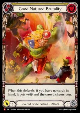 Good Natured Brutality (Extended Art) [SUP004] (Super Slam) Cold Foil