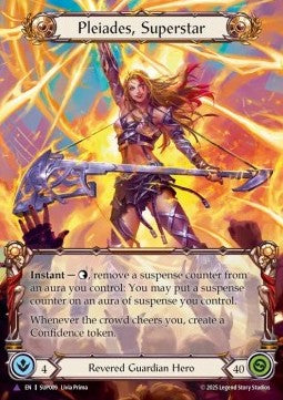 Pleiades, Superstar (Marvel) [SUP009] (Super Slam) Cold Foil