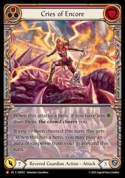 Cries of Encore (Extended Art) [SUP012] (Super Slam) Cold Foil