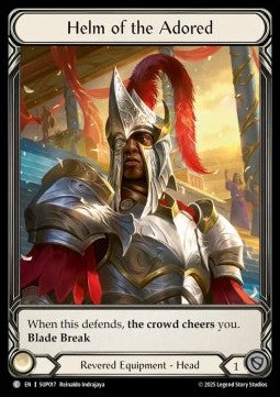 Helm of the Adored (Extended Art) [SUP017] (Super Slam) Cold Foil