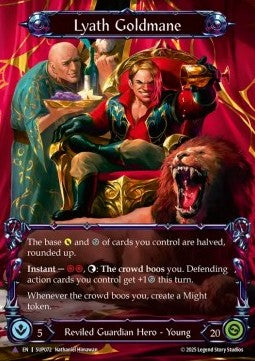 Lyath Goldmane (Marvel) [SUP072] (Super Slam) Cold Foil