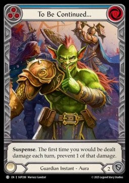 To Be Continued... (Extended Art) [SUP208] (Super Slam) Cold Foil