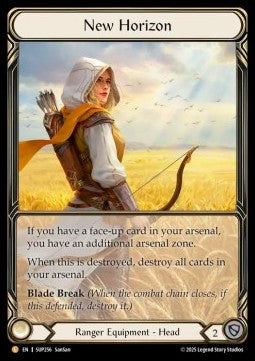 New Horizon (Extended Art) [SUP256] (Super Slam) Rainbow Foil