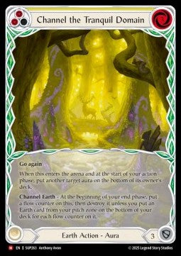 Channel the Tranquil Domain (Extended Art) [SUP263] (Super Slam) Cold Foil