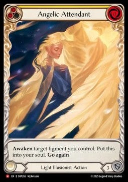 Angelic Attendant (Extended Art) [SUP265] (Super Slam) Cold Foil