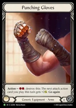 Punching Gloves (Extended Art) [LGS416] (LGS Promos) Cold Foil