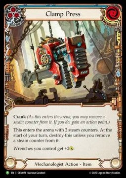 Clamp Press [GEM074] (GEM Pack Promos) Cold Foil