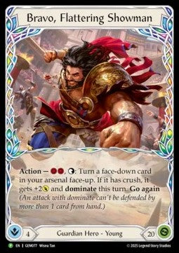 Bravo, Flattering Showman [GEM077] (GEM Pack Promos) Regular