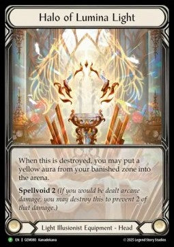 Halo of Lumina Light (Extended Art) [GEM080] (GEM Pack Promos) Rainbow Foil