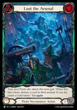 Loot the Arsenal (Extended Art) [GEM083] (GEM Pack Promos) Rainbow Foil