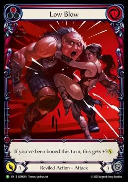 Low Blow (Extended Art) [GEM093] (GEM Pack Promos) Rainbow Foil