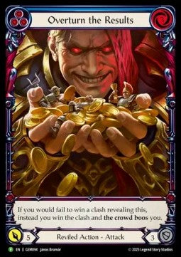 Overturn the Results (Extended Art) [GEM094] (GEM Pack Promos) Regular