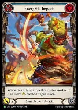 Energetic Impact (Extended Art) [GEM098] (GEM Pack Promos) Rainbow Foil