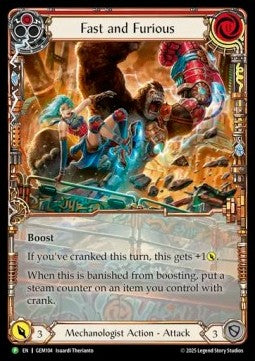 Fast and Furious (Extended Art) [GEM104] (GEM Pack Promos) Rainbow Foil