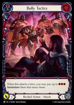 Bully Tactics (Extended Art) [FAB380] (FAB Promos) Cold Foil