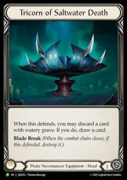 Tricorn of Saltwater Death [JDG053] (Judge Promos) Cold Foil