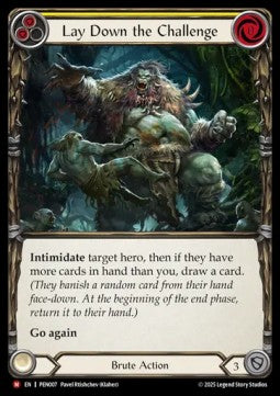 Lay Down the Challenge [PEN007] (Compendium Of Rathe) Regular