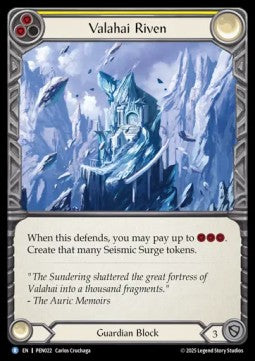 Valahai Riven [PEN022] (Compendium Of Rathe) Rainbow Foil