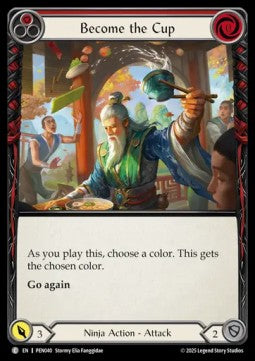Become the Cup (Red) [PEN040] (Compendium Of Rathe) Regular