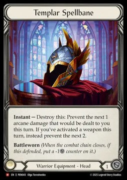 Templar Spellbane [PEN043] (Compendium Of Rathe) Regular
