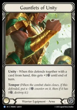 Gauntlets of Unity [PEN046] (Compendium Of Rathe) Regular