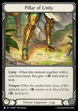 Pillar of Unity [PEN047] (Compendium Of Rathe) Cold Foil