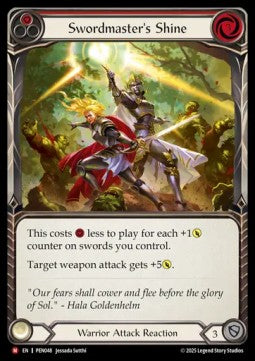 Swordmaster's Shine [PEN048] (Compendium Of Rathe) Regular