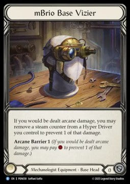 mBrio Base Vizier [PEN058] (Compendium Of Rathe) Cold Foil