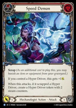 Speed Demon [PEN065] (Compendium Of Rathe) Rainbow Foil