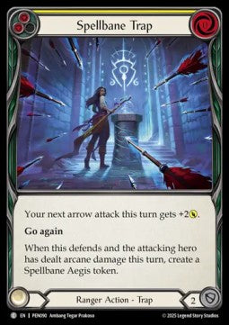 Spellbane Trap (Yellow) [PEN090] (Compendium Of Rathe) Rainbow Foil