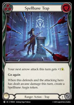 Spellbane Trap (Blue) [PEN091] (Compendium Of Rathe) Regular
