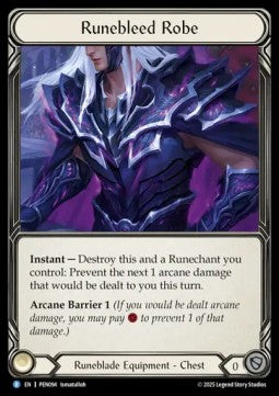 Runebleed Robe [PEN094] (Compendium Of Rathe) Cold Foil