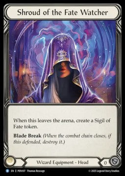 Shroud of the Fate Watcher [PEN107] (Compendium Of Rathe) Cold Foil