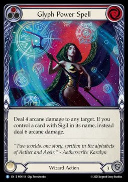 Glyph Power Spell [PEN113] (Compendium Of Rathe) Regular